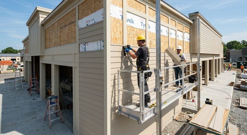 Commercial Siding Installation in Waynesville, OH