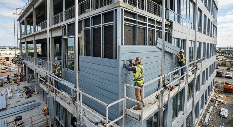 Commercial Siding Installation in Waynesville, OH