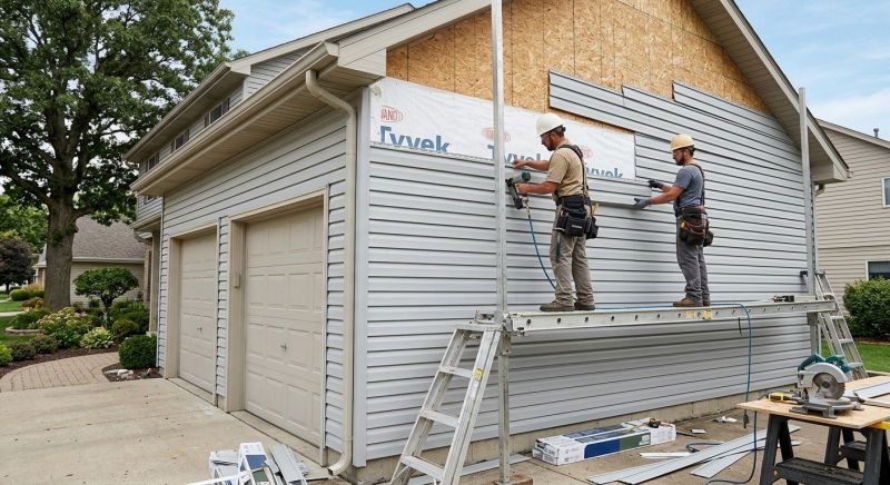 Garage Siding Installation in Waynesville, OH