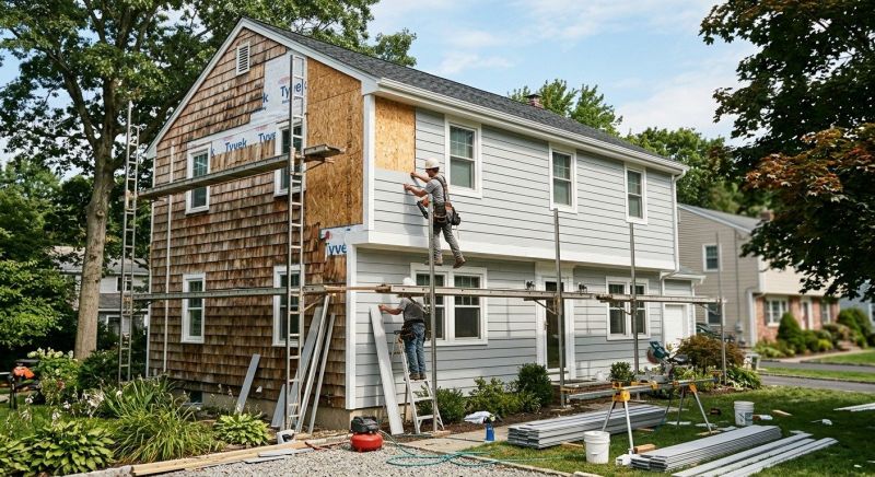 House Siding Installation in Fayetteville, OH