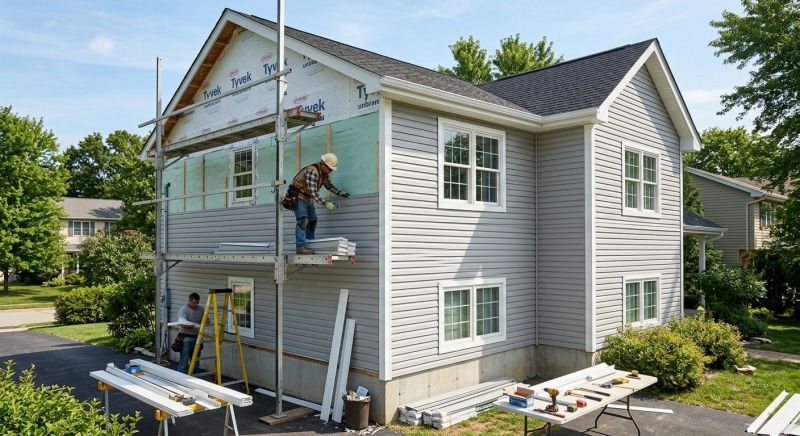 Siding Replacement in Morrow, OH