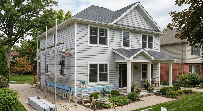 Vertical Siding Replacement in Waynesville, OH