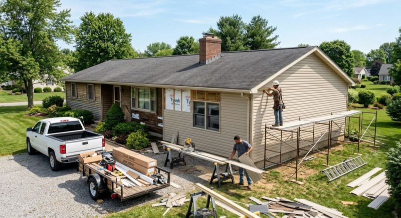 Vinyl Cladding Installation in Waynesville, OH