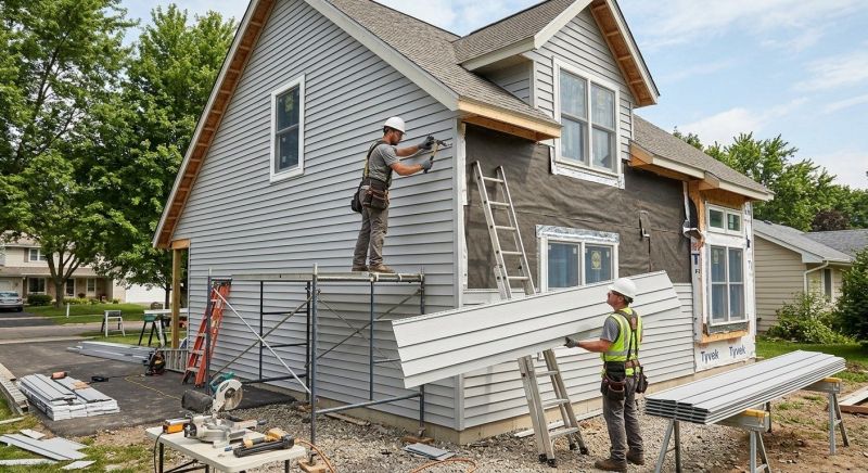 Vinyl Cladding Installation in Waynesville, OH