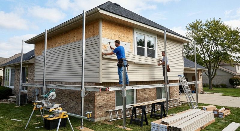 Vinyl Siding Installation in New Lebanon, OH